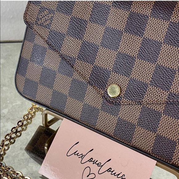 Damier Ebene Felicie Louis Vuitton - Picture 6 of 7